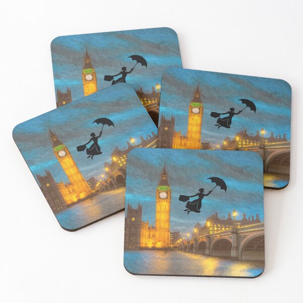 Item preview, Magical Nanny Over London  designed and sold by maryedenoa.