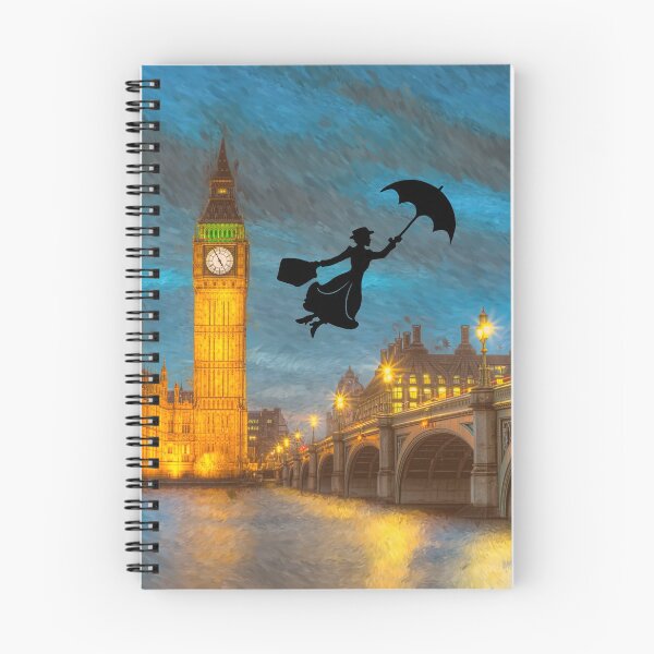 Item preview, Magical Nanny Over London  designed and sold by maryedenoa.