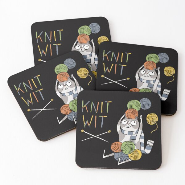 Item preview, Knit Wit Cat designed and sold by Nici Gregory.