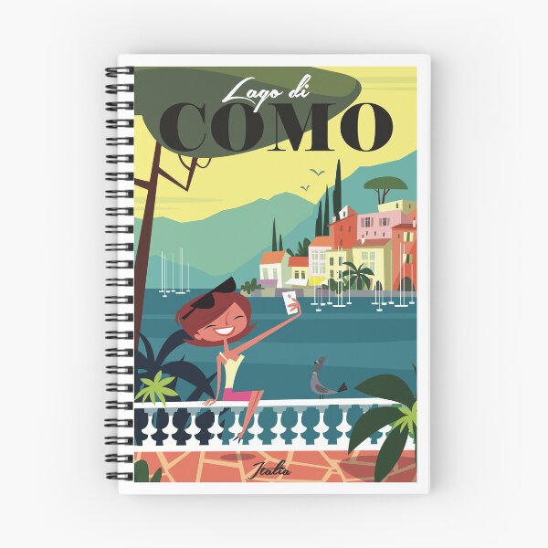 Item preview, Lake Como poster designed and sold by Gary Godel.