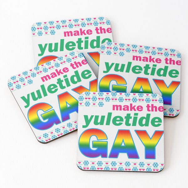 Item preview, Make The Yuletide Gay (updated) designed and sold by geekyness.