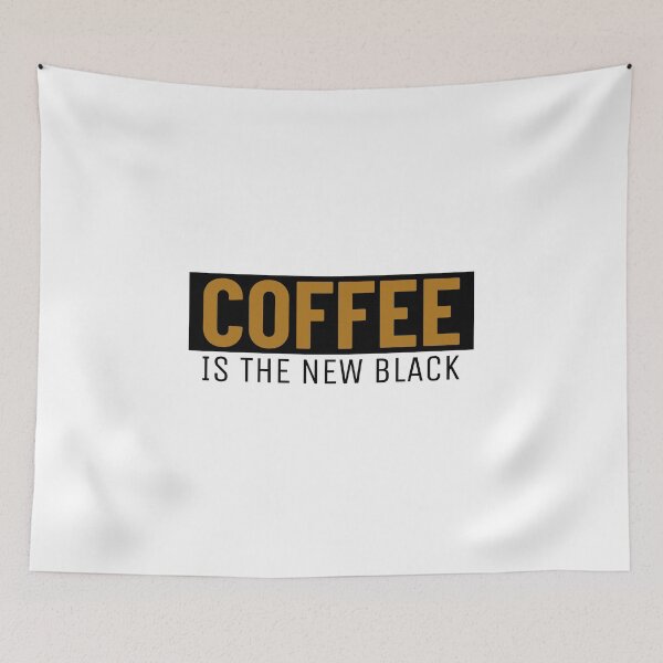 Item preview, coffee is the new black designed and sold by Animalhead.