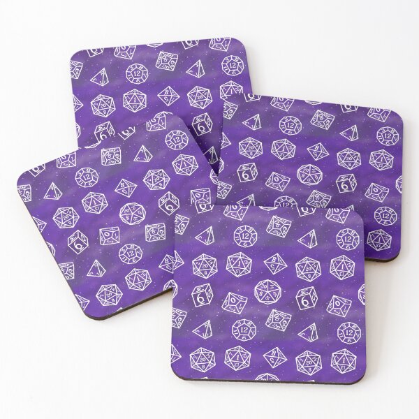 Item preview, RPG Dice Pattern - Galaxy designed and sold by beffles.