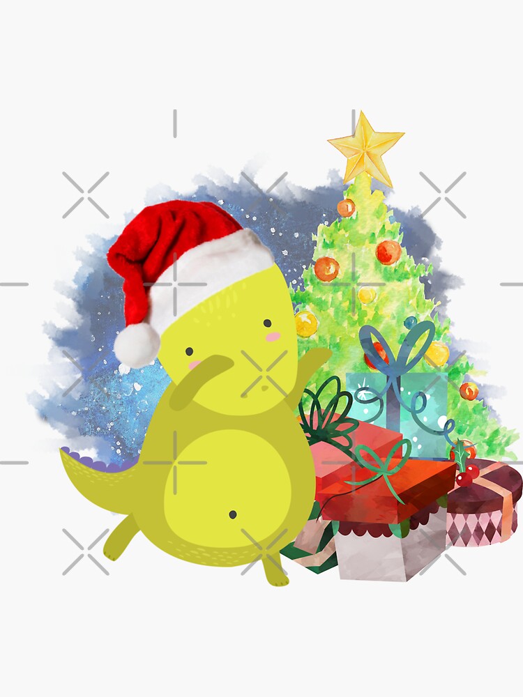 T-Rex: a Dinosaur Christmas by tribbledesign