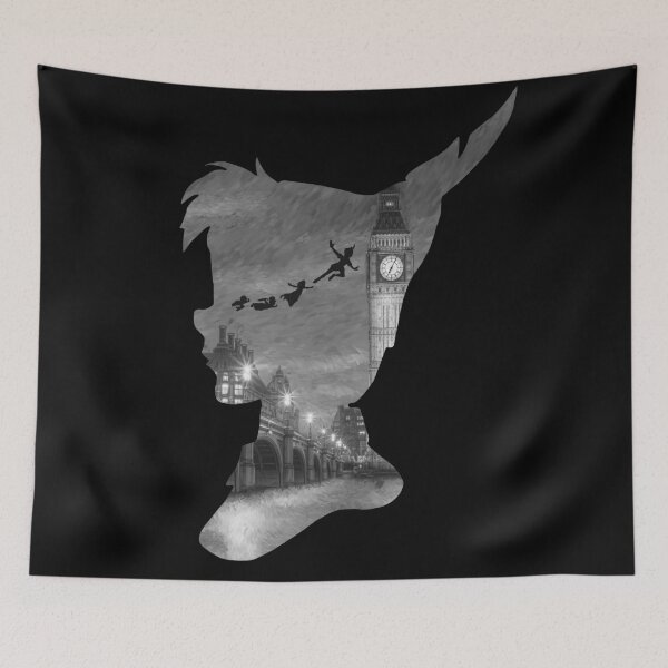 Item preview, Peter Pan Over London  designed and sold by maryedenoa.