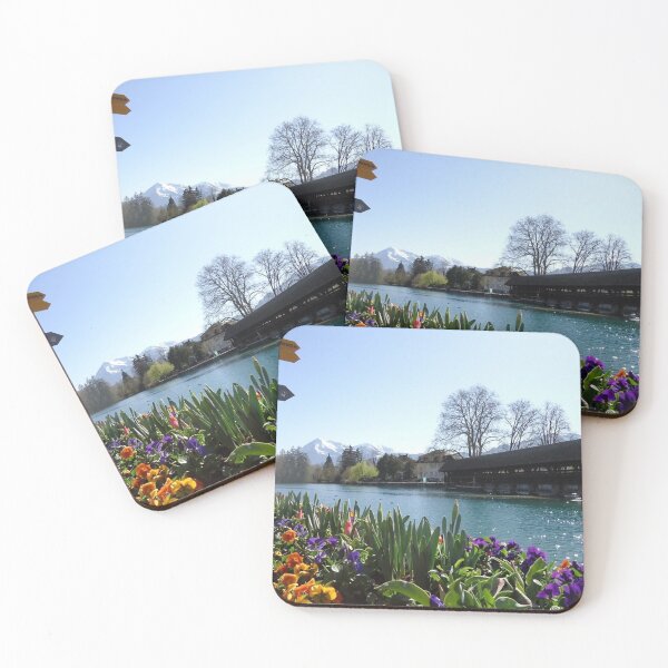 Item preview, Thun city waterfront designed and sold by fladelita.