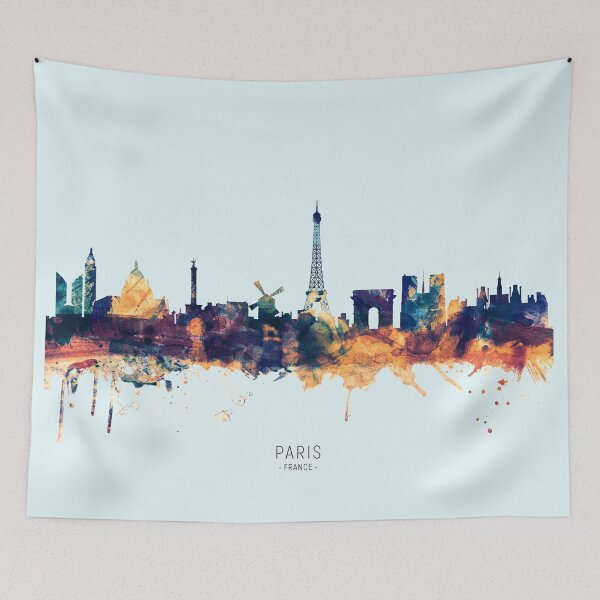 Item preview, Paris France Skyline designed and sold by ArtPrints.