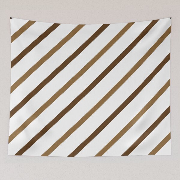 Item preview, Brown-Gold Stripes designed and sold by BloomCatB.