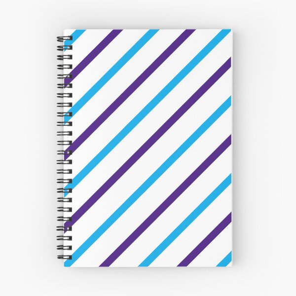 Item preview, Violet and Blue Stripes designed and sold by BloomCatB.