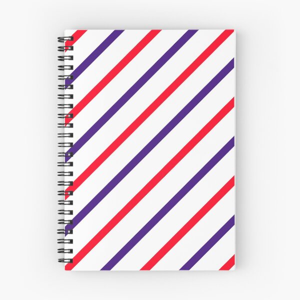 Item preview, Violet-Blue and Red Stripes designed and sold by BloomCatB.