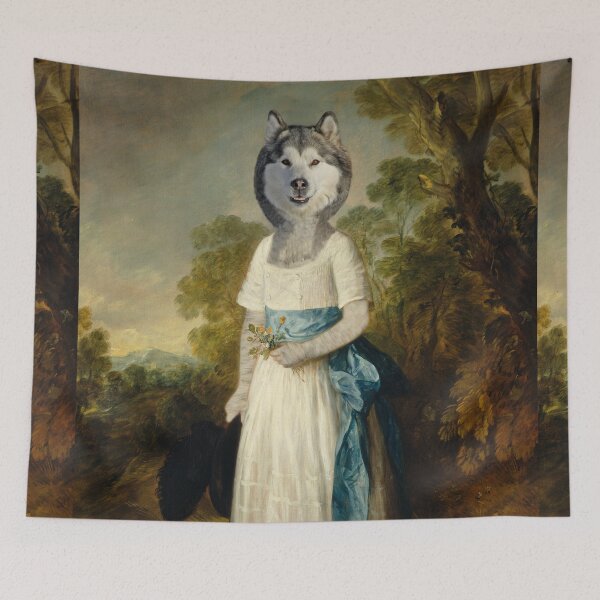 Artikelvorschau, Dame von Malamute entworfen und verkauft von Loveday Funck.