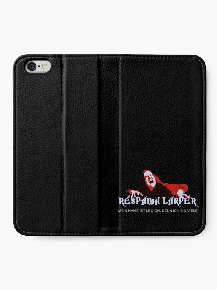 Alternate view of RespawnLARPer - My name is Legion iPhone Wallet