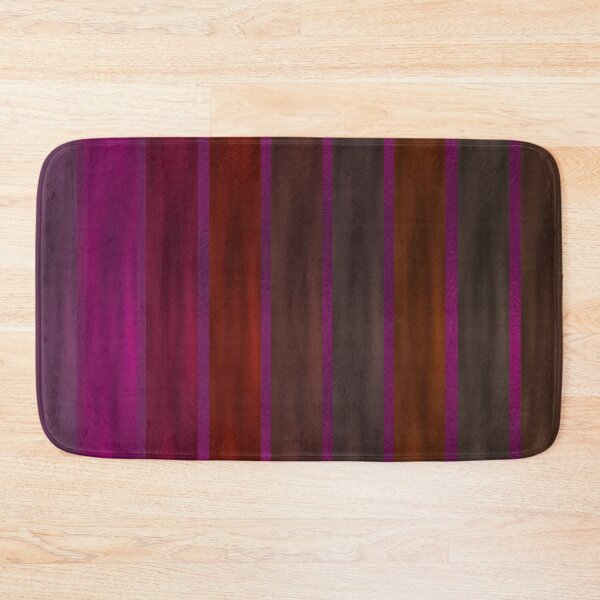 Item preview, Multicolored Stripes on Violet Background designed and sold by BloomCatB.