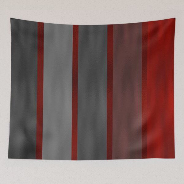 Item preview, Metallic Stripes on Red Twist designed and sold by BloomCatB.