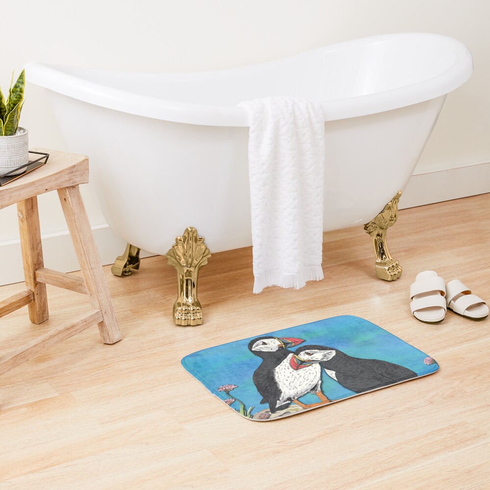 Puffin Perfection Bath Mat