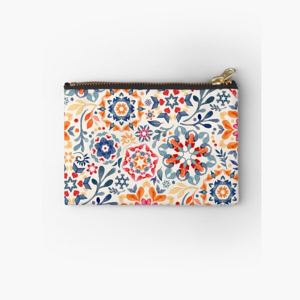 Item preview, Watercolor Kaleidoscope Floral - desaturated designed and sold by micklyn.