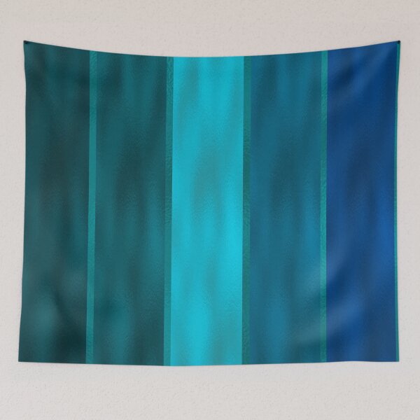Item preview, Metallic Blue Stripes designed and sold by BloomCatB.