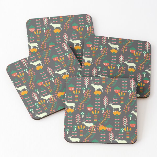Item preview, Joyful woodland with little deer designed and sold by cocodes.