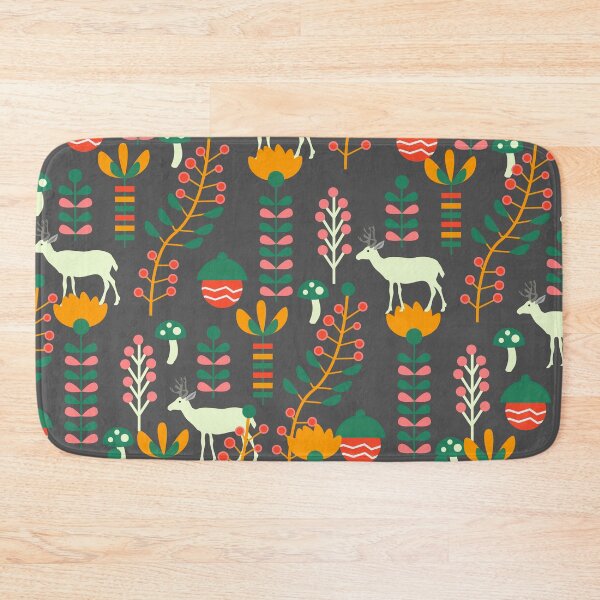 Item preview, Joyful woodland with little deer designed and sold by cocodes.