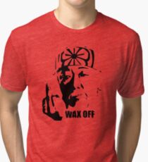 Miyagi Wax Off Shirt Tri-blend T-Shirt