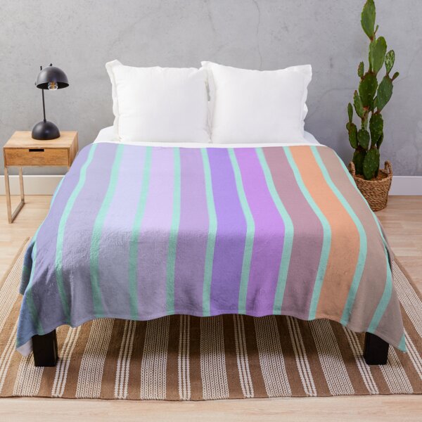 Item preview, Multiple Pastel Linen-Textured Stripes designed and sold by BloomCatB.