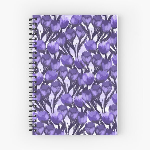 Item preview, Violet Tulips Design in Oil Painting Style designed and sold by Susaans-Art.