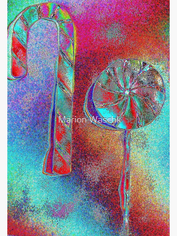 Weihnachtsbäckerei - Lolipop - Zuckerstange - Christmas bakery - Lolipop - sugar bar von mwart