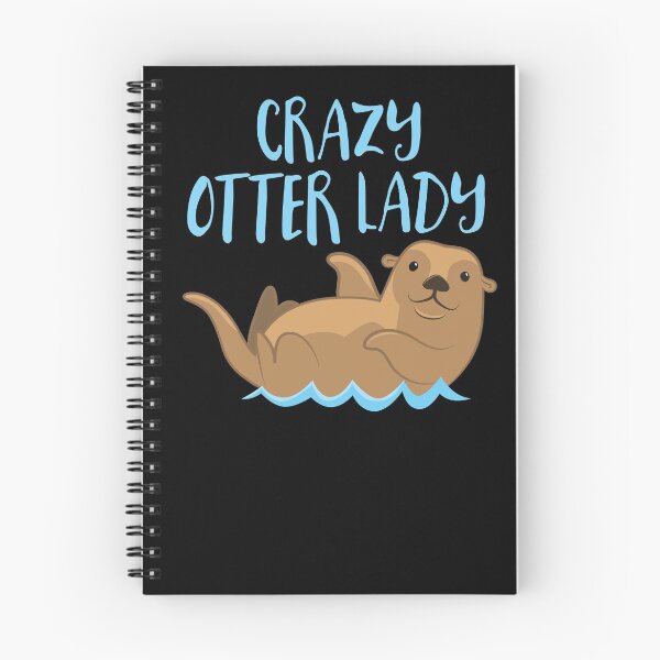 Item preview, Crazy OTTER lady (new swimming) designed and sold by jazzydevil.