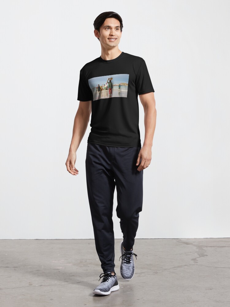 Alternate view of Back Fishing Day Active T-Shirt
