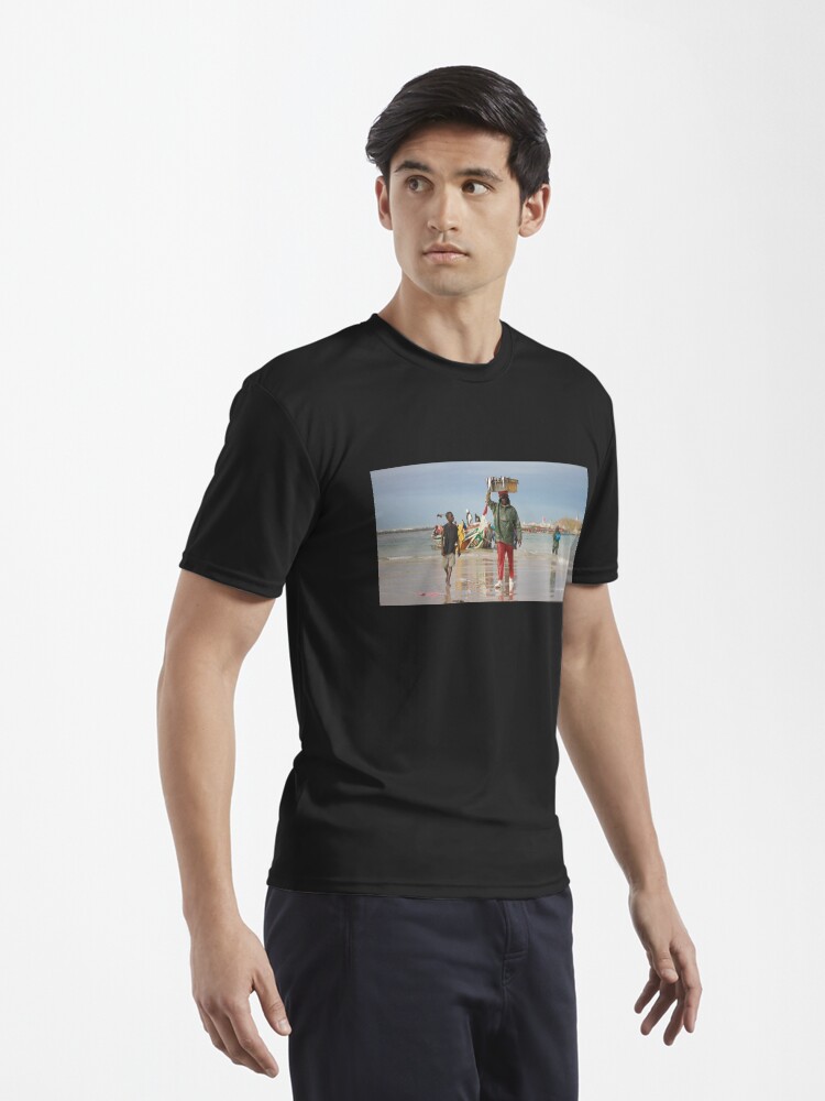 Alternate view of Back Fishing Day Active T-Shirt