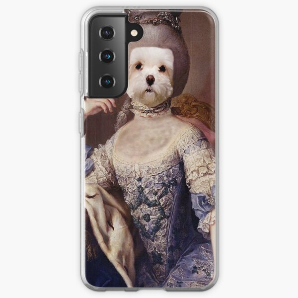 French Poodle Queen Samsung Galaxy Soft Case