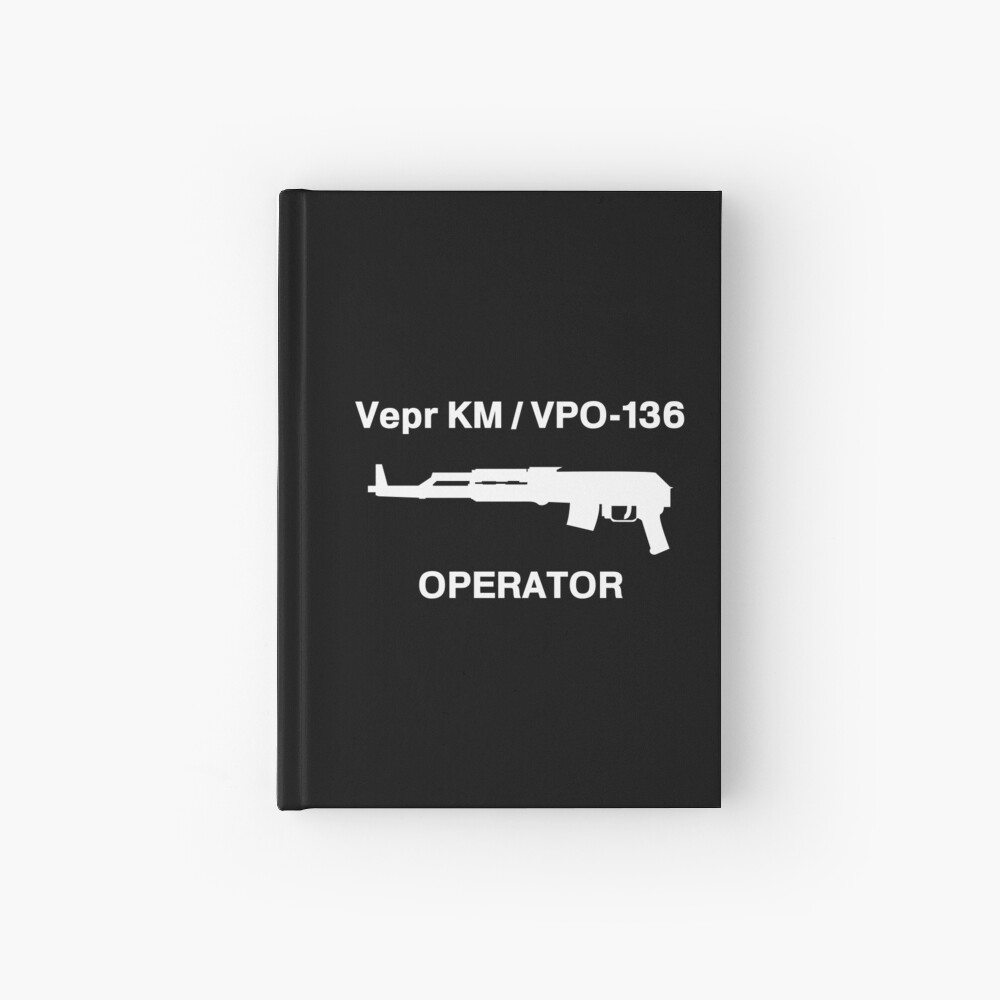 Vepr Km Vpo 136 Operator Hardcover Journal By Soronelite Redbubble