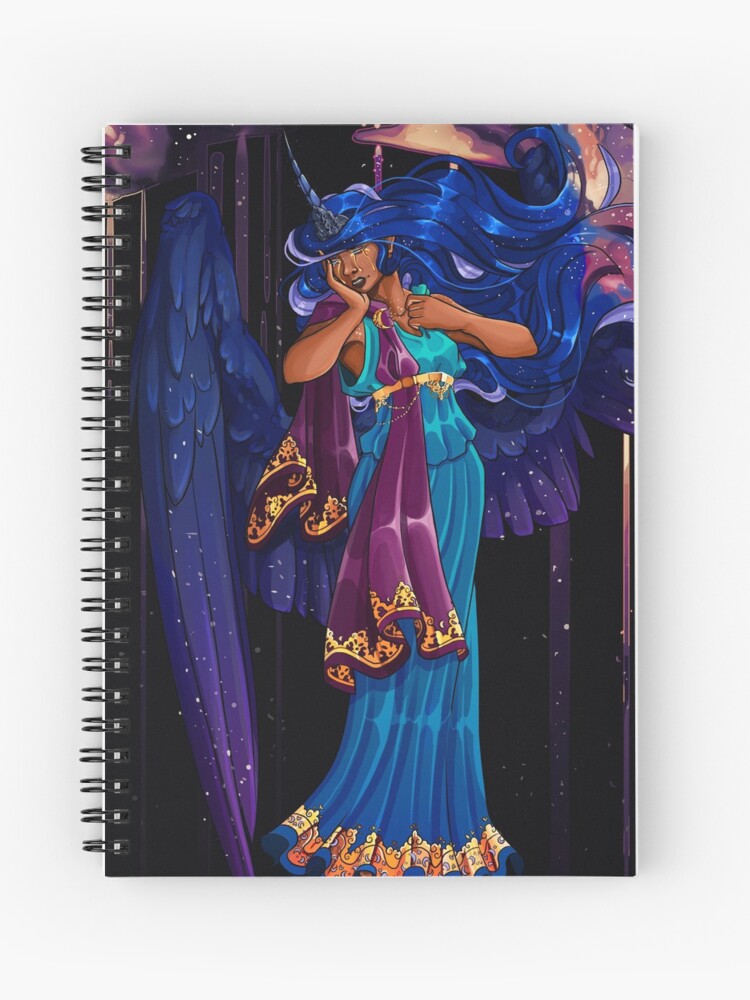 Princess Luna Mlp Human Spiral Notebook By Sunnyshades1 Redbubble