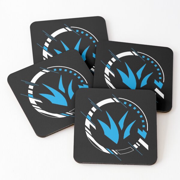LoL Jungler Gamer Icon Coasters (Set of 4)