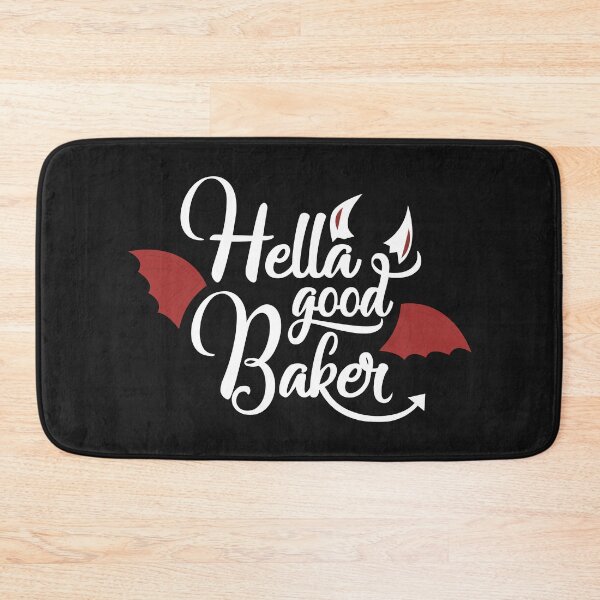 Item preview, Copia de Hella Good Baker in Black designed and sold by Zesty Resty.