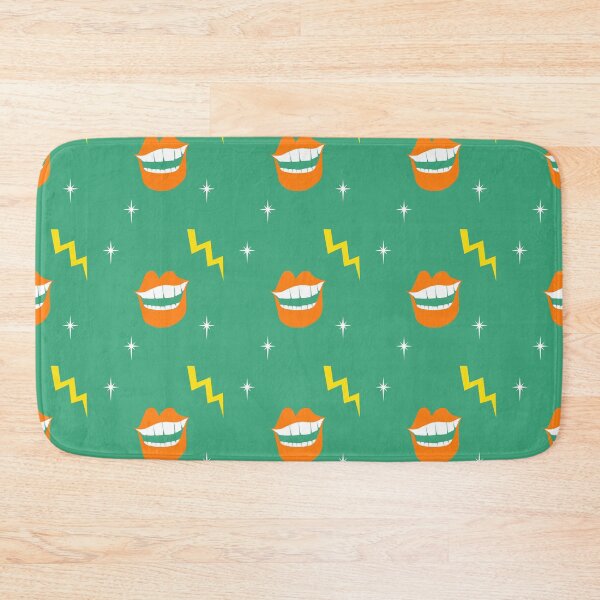 Item preview, Crazy Nights (green) designed and sold by The Wallpaper Files.