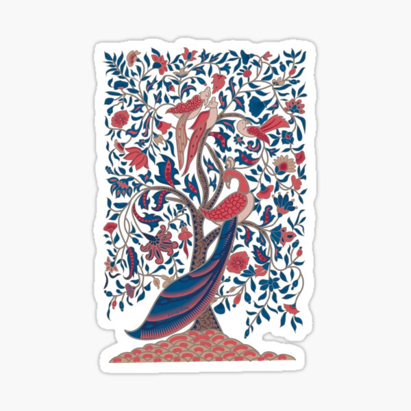 Tree of Life Palampore Sticker
