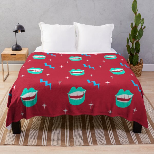 Item preview, Crazy Nights (red) designed and sold by The Wallpaper Files.