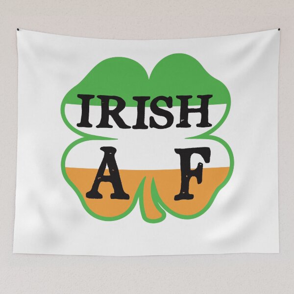 Item preview, Irish AF shamrock flag design designed and sold by Gerald Waters.