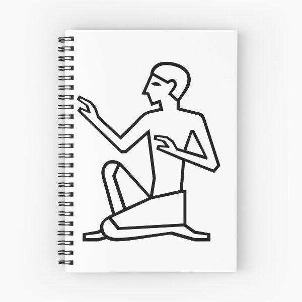 Item preview, Egyptian Hieroglyph Man designed and sold by vichcic.