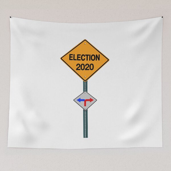 Item preview, conceptual sign election 2020 designed and sold by Val Goretsky.