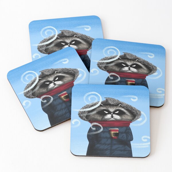Item preview, Winter-hater with snowy background designed and sold by Bezzikapa.