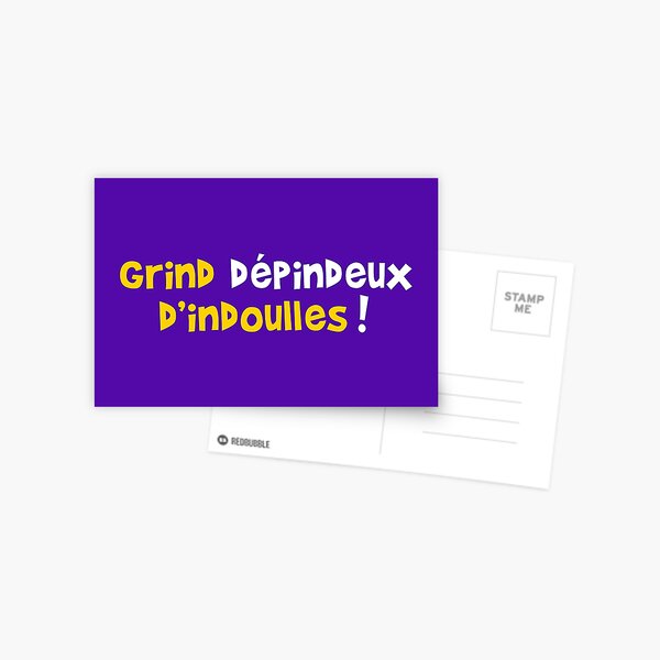 Cartes Postales Sur Le Theme Humour Chti Redbubble