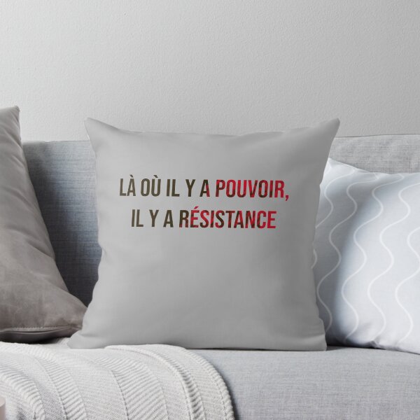 Item preview, 'Where there is power, there is resistance' - Foucault designed and sold by Blacklinesw9.