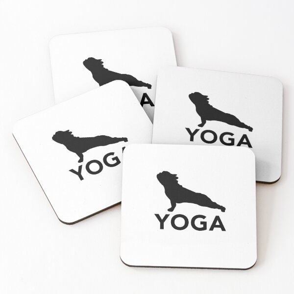 Item preview, French Bulldog Loves Yoga designed and sold by juvajay.