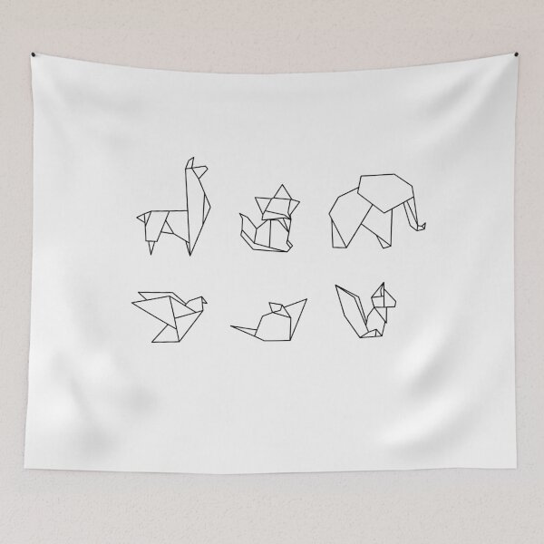 Item preview, Origami Animal Stickers designed and sold by Candy D.