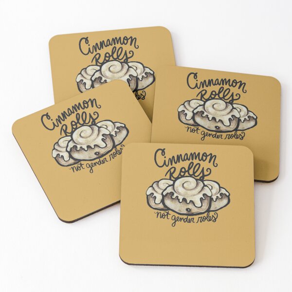 Item preview, Cinnamon Rolls not gender roles designed and sold by FrictionMaxxing.