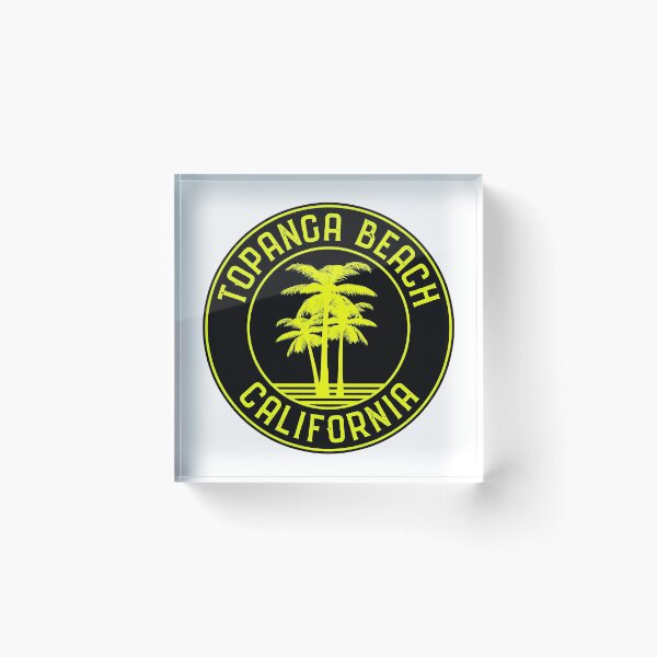 Item preview, Topanga Beach California Surf Surfing Los Angeles Malibu designed and sold by DESTINATIONS DECAL.
