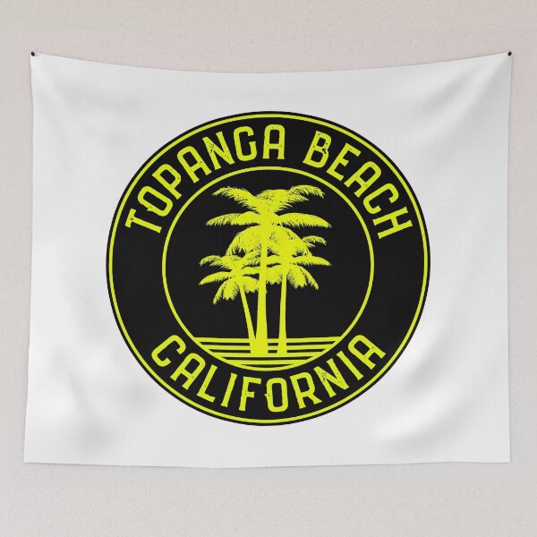 Item preview, Topanga Beach California Surf Surfing Los Angeles Malibu designed and sold by DESTINATIONS DECAL.