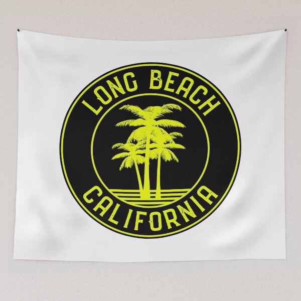 Item preview, Long Beach California Surf Surfing Los Angeles  designed and sold by DESTINATIONS DECAL.
